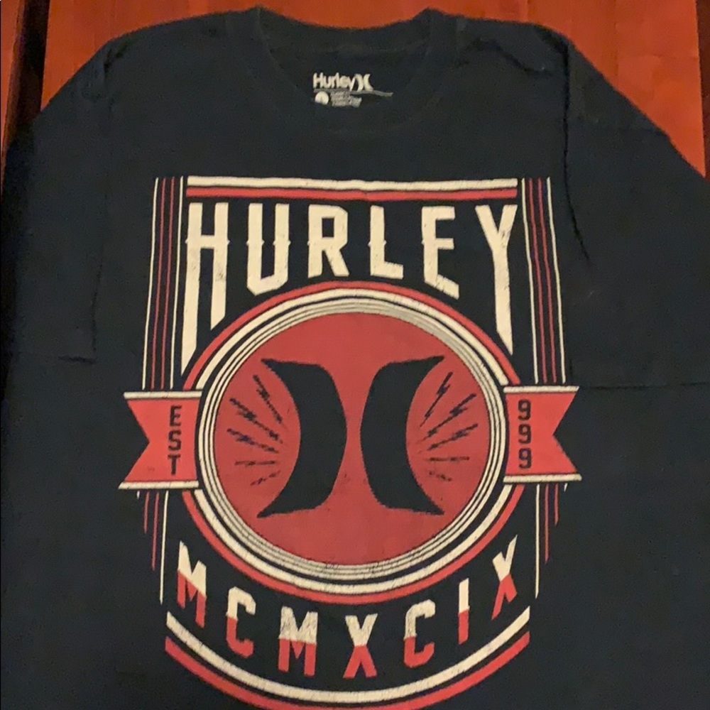 Men's Hurley Graphic Tee, Size: Large, Blue